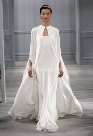 Vestidos de novia con capa! - 5