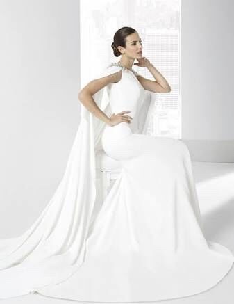 Vestidos de novia con capa! - 7
