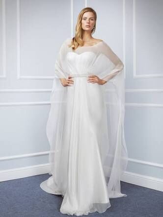 Vestidos de novia con capa! - 8