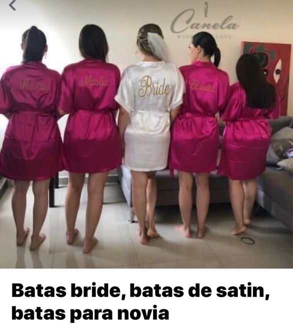 Batas de Satin para Bride! - 2