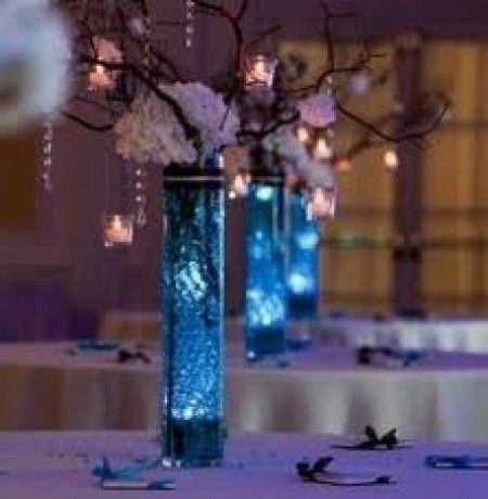 Centro de Mesa Azul (2)