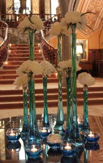 Centro de Mesa Azul (3)