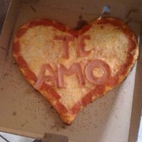 Pizza de corazon