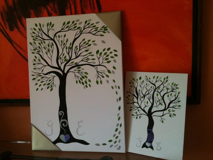 El árbol de la felicidad ... deja tu huella de invitados  - 1