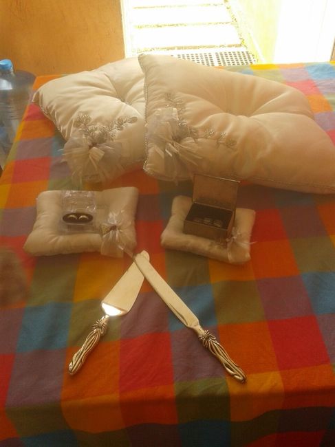 Arras ,anillo y cojines e&g - 2