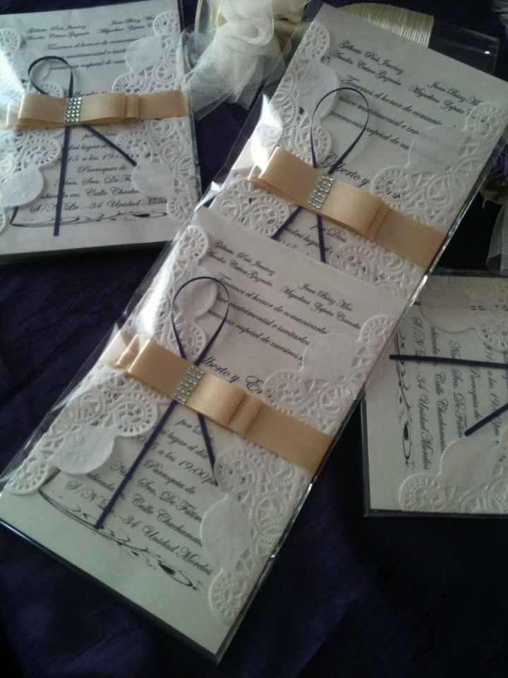 Invitaciones $$$ - 1