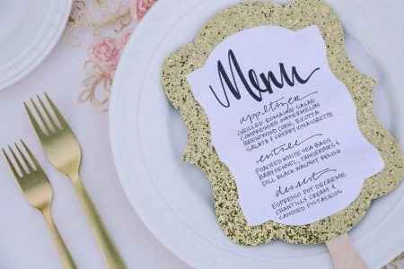 Menu de boda