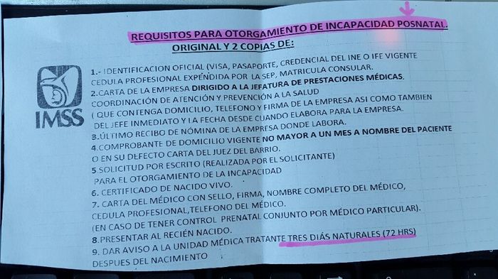 Documentación para las incapacitades - 3