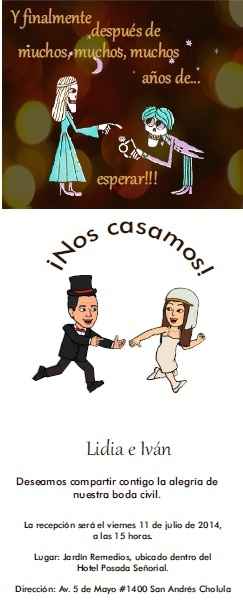 Invitaciones económicas  - 2