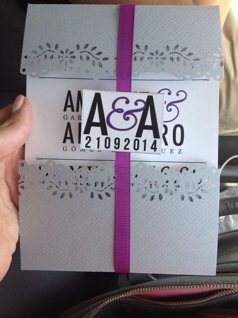 Mis invitaciones de despedida y boda!  - 3