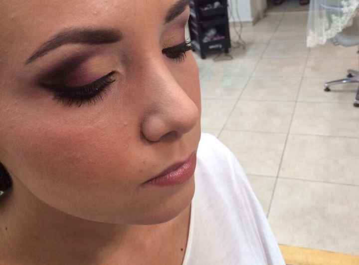 Mi prueba de peinado y maquillaje - 1