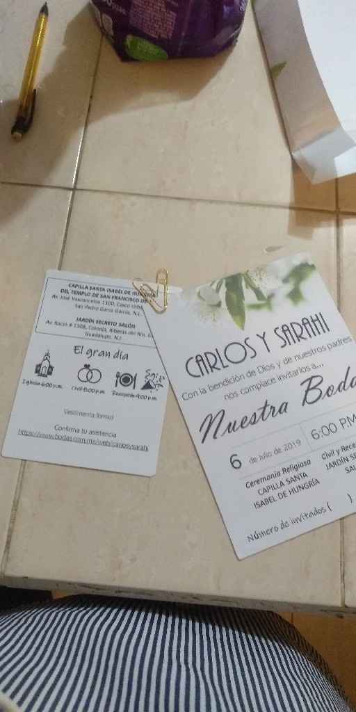 Invitaciones diy - 2