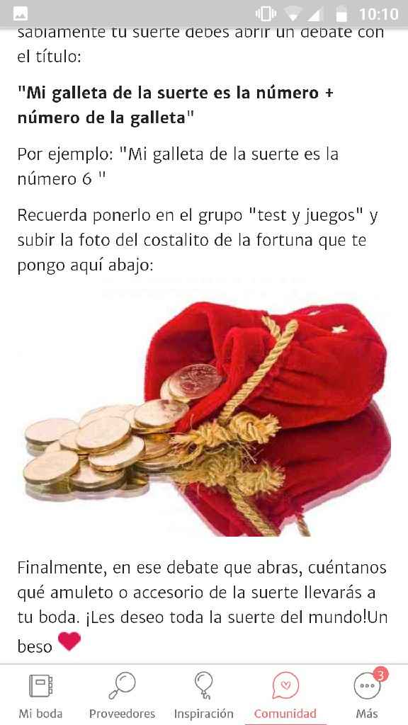🥠 Escoge la galleta y descubre tu suerte. - 1