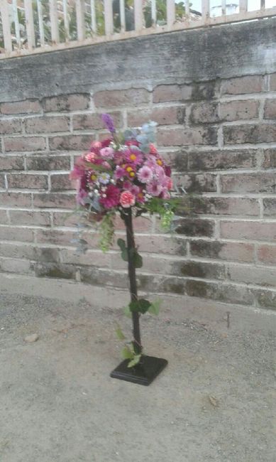 Muestras de centros de mesa. - 2