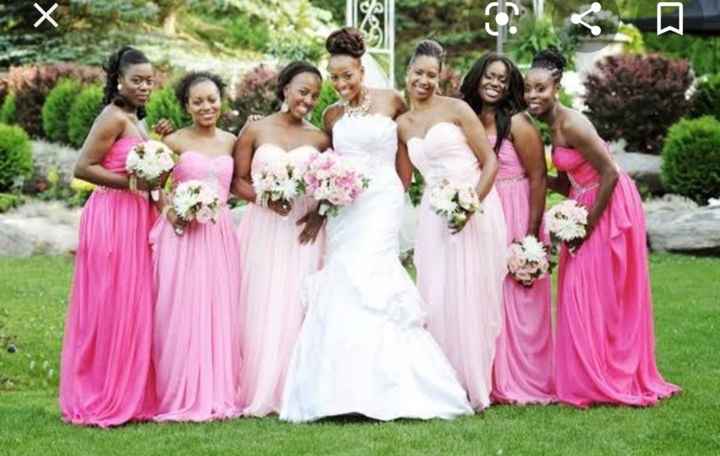 Damas vestidas del mismo color y mismo modelo??? - 1