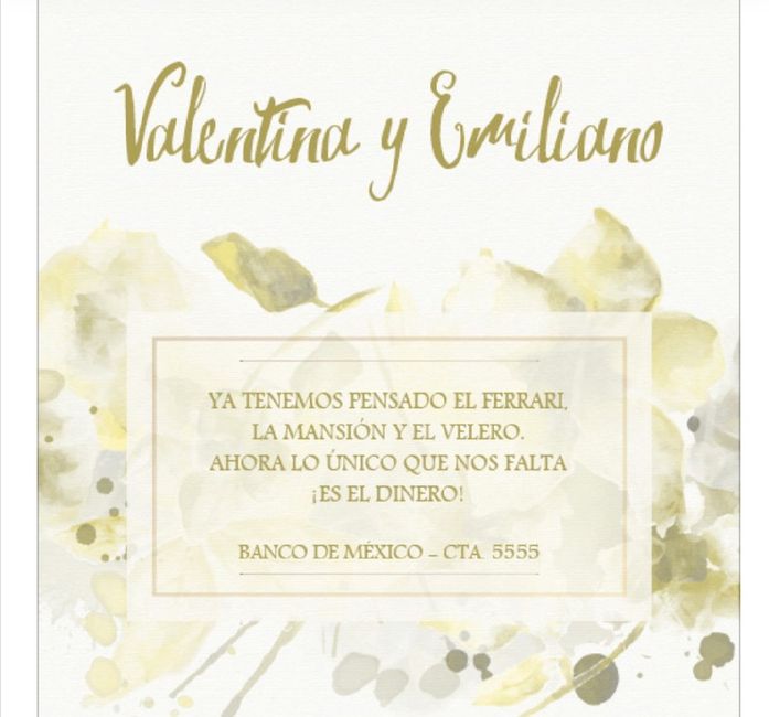 ¿cómo pedir que el regalo de bodas sea dinero? - 3