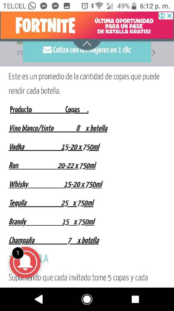 Cuánta cerveza, tequila y whisky? - 3