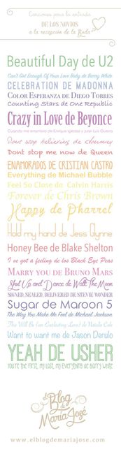  Ayuda !! Canciones para entrada - 1