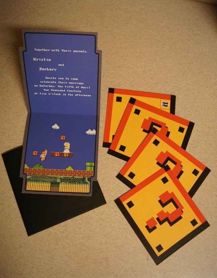 Ideas boda gamer - 16