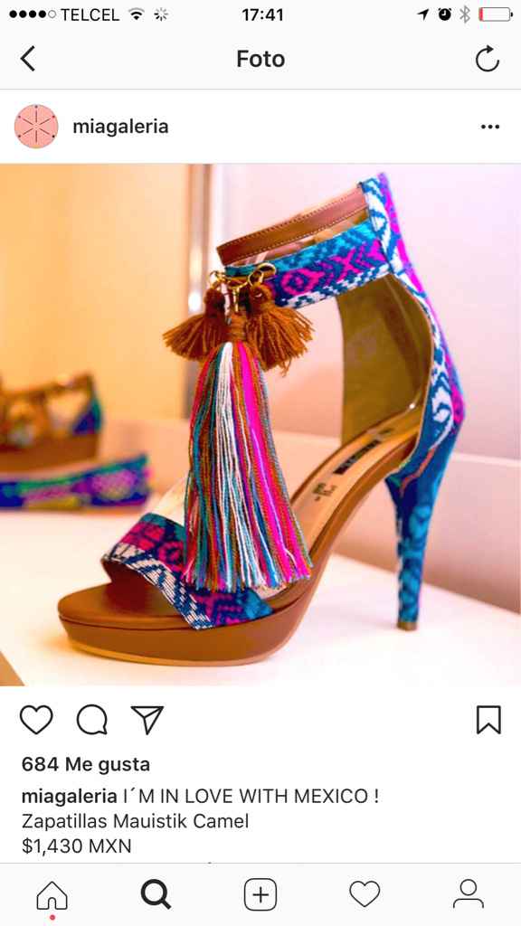 Zapatos boda mexicana - 2