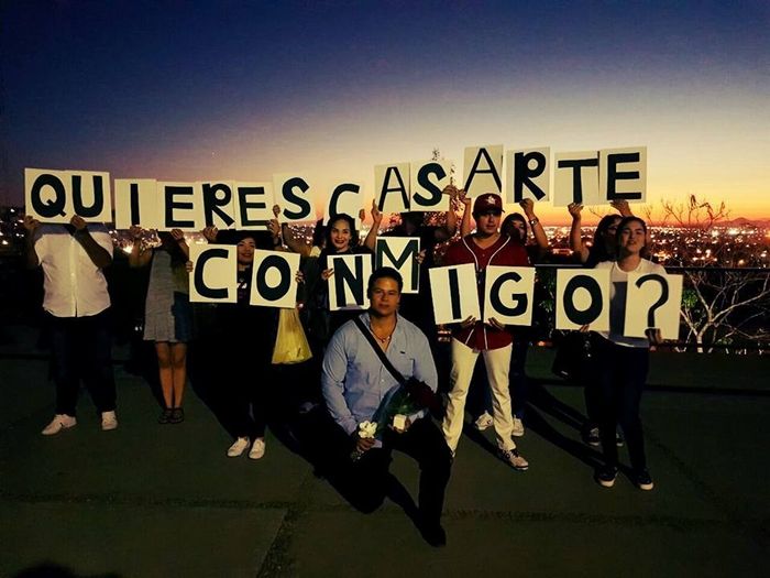 como me pidio matrimonio