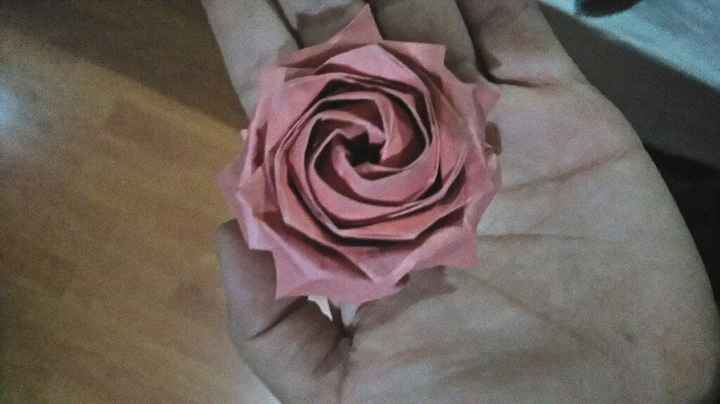 Flores de origami - 1
