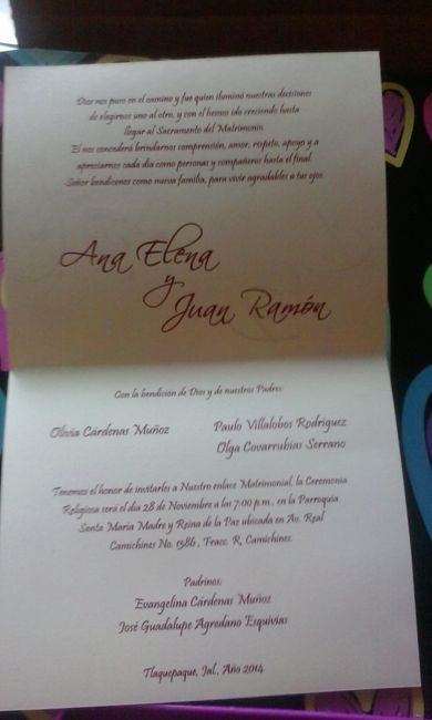 Nuestras invitaciones!!!! ;) - 3
