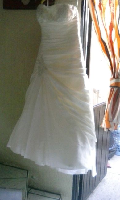 Que hacer con el vestido ( en mi caso 2) despues de la boda - 1