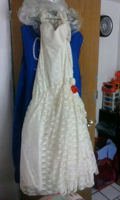 Que hacer con el vestido ( en mi caso 2) despues de la boda - 2