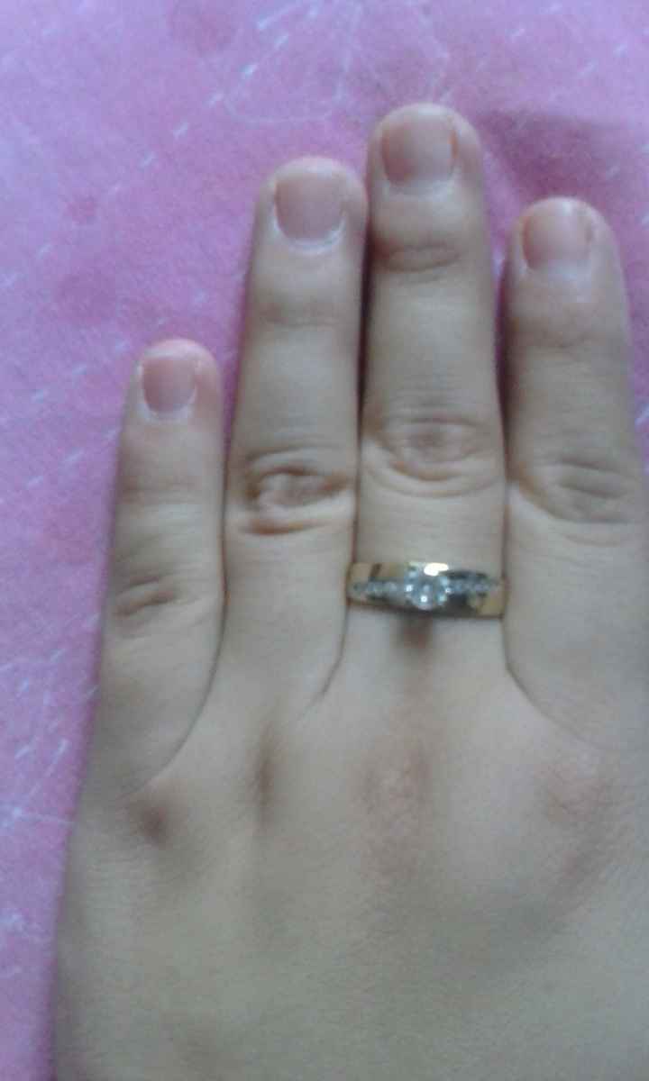 Mi anillo de compromiso!! - 1