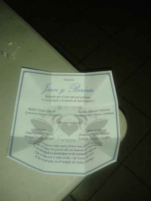 Mis invitaciones casi terminadas  - 1