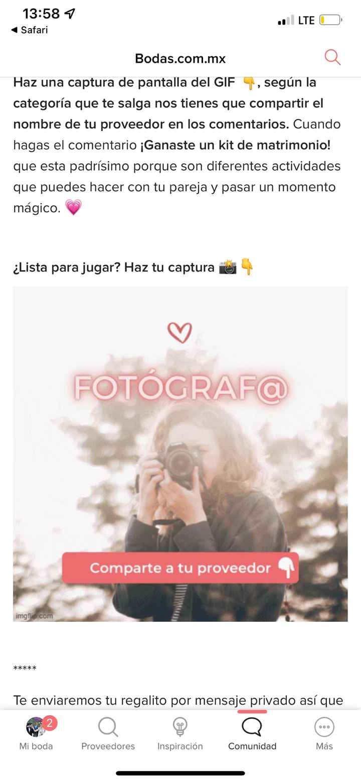 ¡Gana un kit de parejas 💑🎁! Juega a la catafixia de proveedores - 1