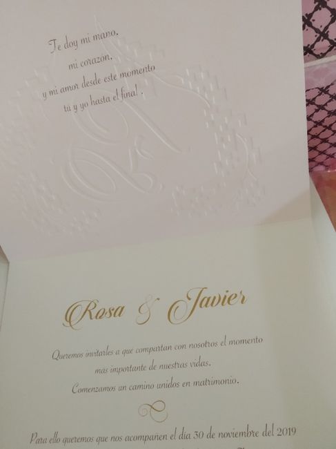 Invitaciones a la vista!! 2