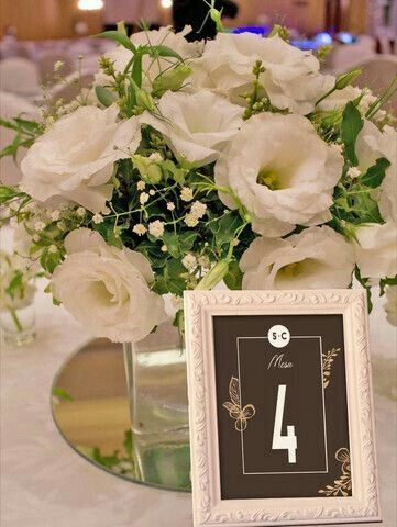 Numeracion de mesas - 4