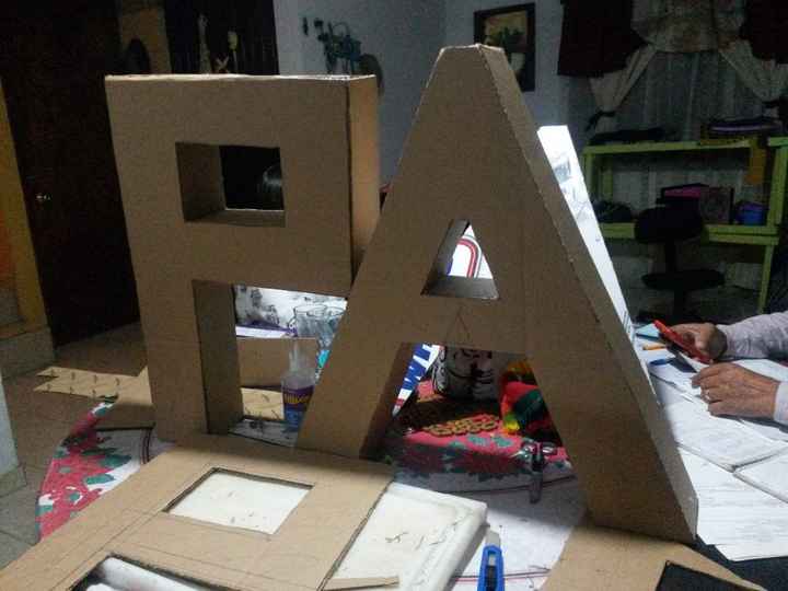 LETRAS EN PROCESO