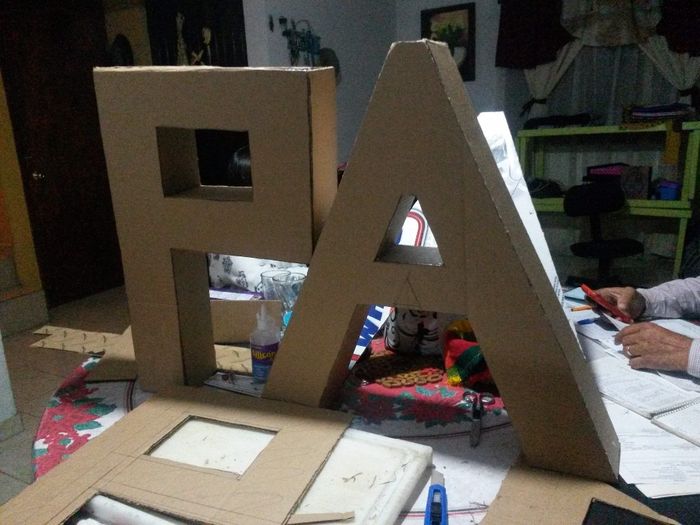 LETRAS EN PROCESO