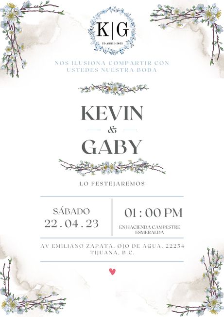Diseño de Invitación