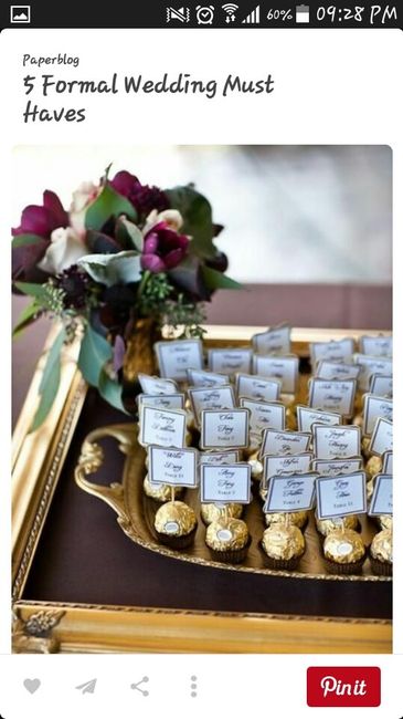 Asignación de lugares... chocolates ferrero rocher - 2