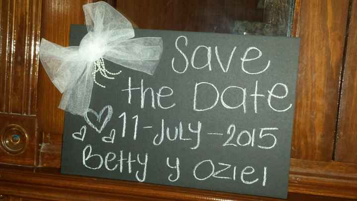 Mi save the date - 1