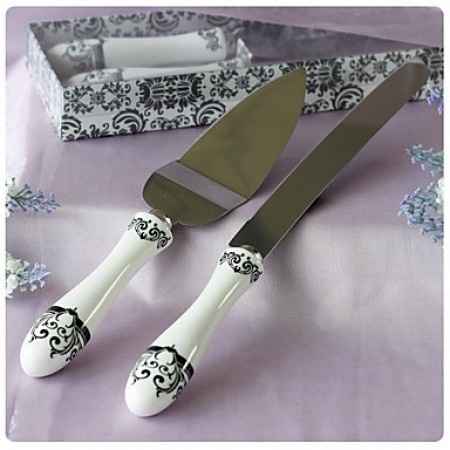 Mi pala y cuchillo para pastel