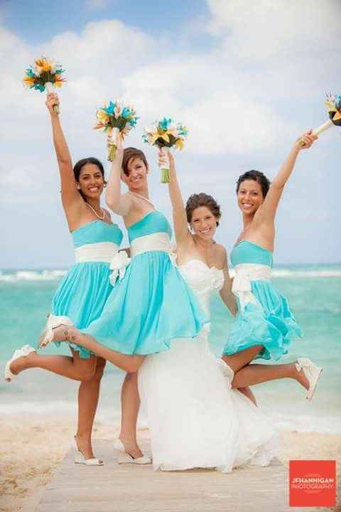 Invitadas boda en la playa - 1