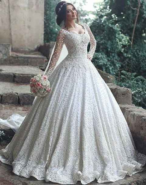 Hermosos vestidos estilo princesa - 7