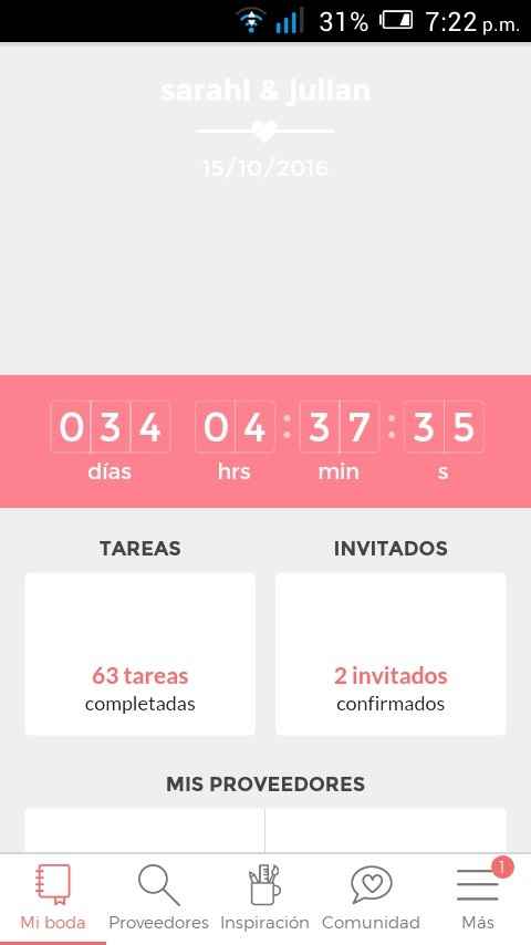 Ha 34 dias y sin ánimo - 1