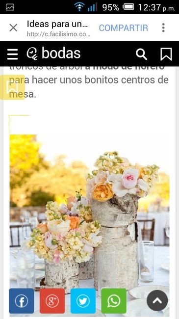 Centros de mesa rustico - 3