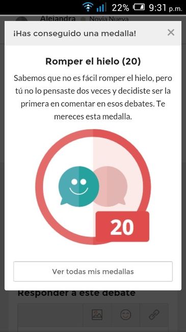 Mi nueva medalla - 1