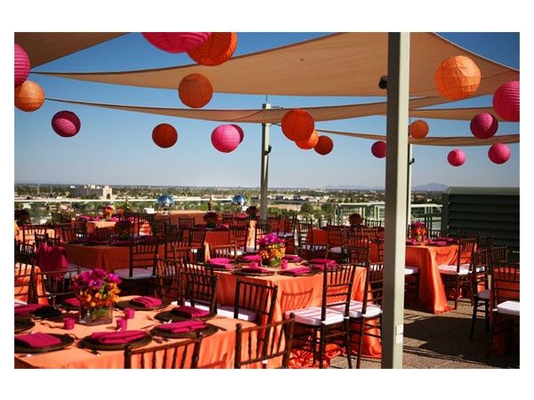 DECORACION CON GLOBOS CHINOS