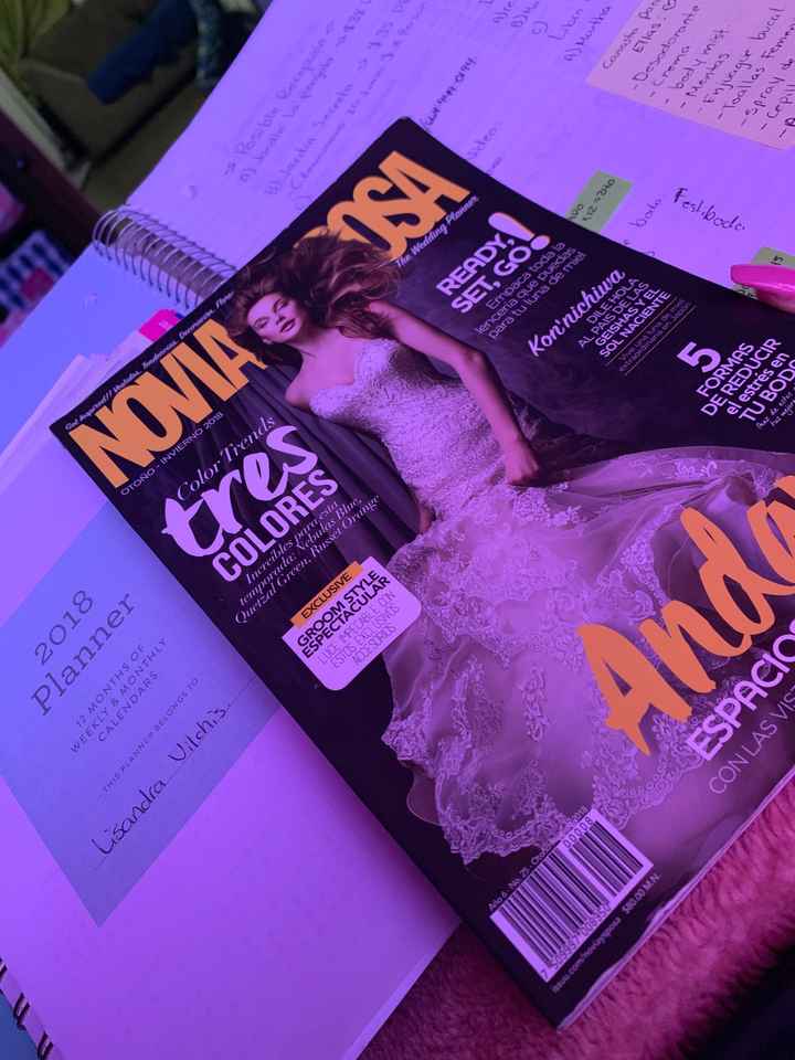 Vale la pena comprar una agenda de Novia? - 1