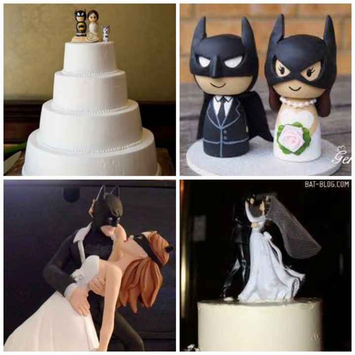 el pastel de bodas, batman!