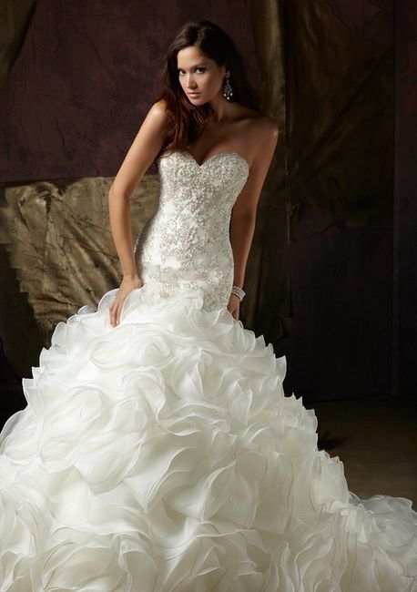 Vestidos de novia, estilo: romántico, sencillo y elegante. - 1