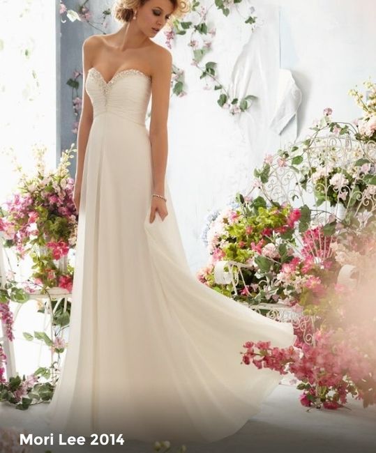 Vestidos de novia, estilo: romántico, sencillo y elegante. - 6